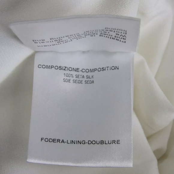 GUCCI $1899 Runway Silk Pleated Black/White Skirt, New - Picture 6 of 7